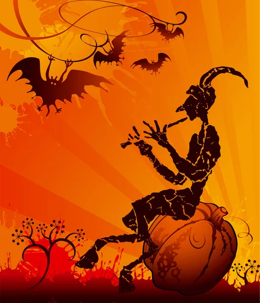 Fête Halloween — Image vectorielle