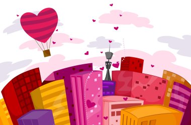 Valentine City clipart