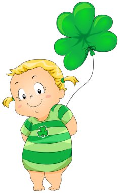 St Patrick Costume clipart