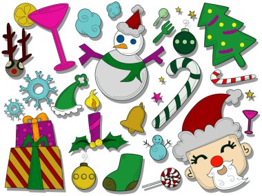 Christmas Icons clipart