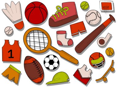 Sports Icons clipart