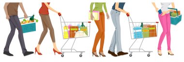 Grocery Feet clipart