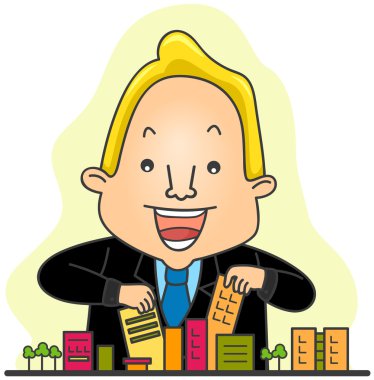 City Mayor / Real Estate clipart