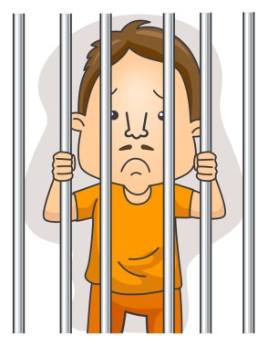 Behind Bars clipart