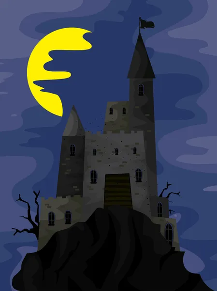 Темні замок — стоковий вектор