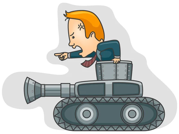 Battle man tank Vector Art Stock Images | Depositphotos