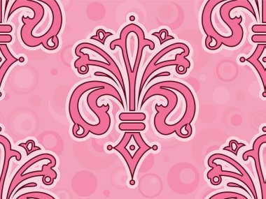 Dikişsiz damask deseni