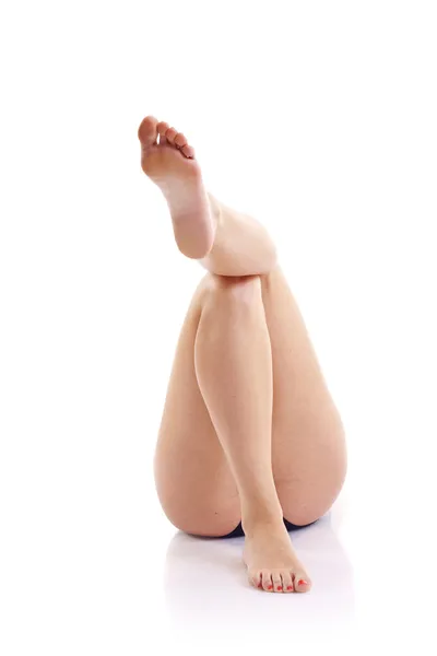 Sexy žena nohy — Stock fotografie
