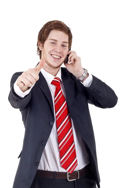 Man Being Positive — Stock Photo, Image