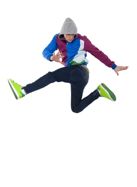 Bailarina saltando — Stockfoto