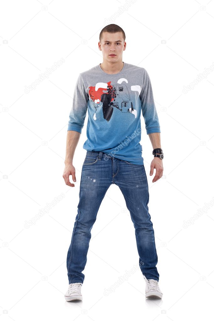 Young casual man Stock Photo by ©feedough 2992927