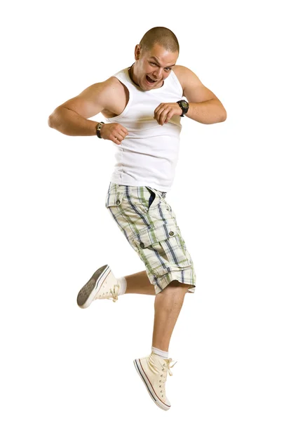 Excited young man — Stock Photo, Image