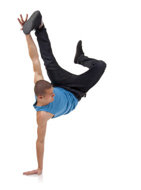 Cool breakdancer clipart