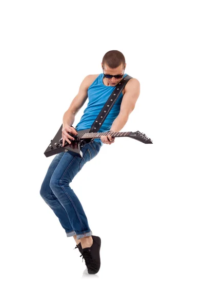 Παίκτης κιθάρας — Φωτογραφία Αρχείου