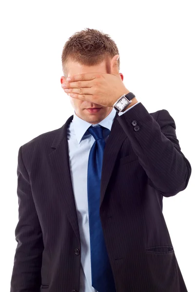 See no evil gesture — Stock Photo, Image