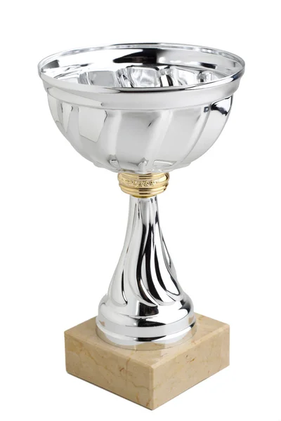 Gümüş kupa — Stok fotoğraf