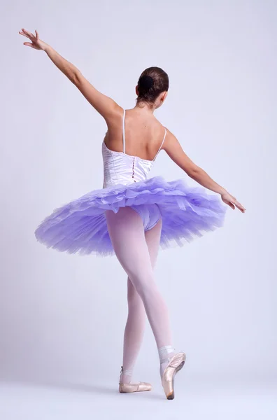 Back picture of a ballerina — Stock Photo, Image