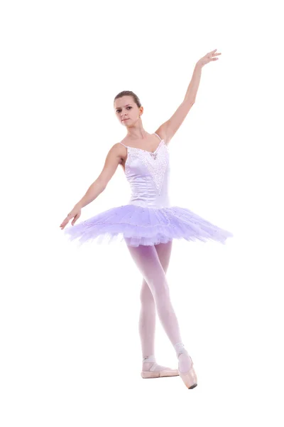 Ballerina tanzt anmutig — Stockfoto