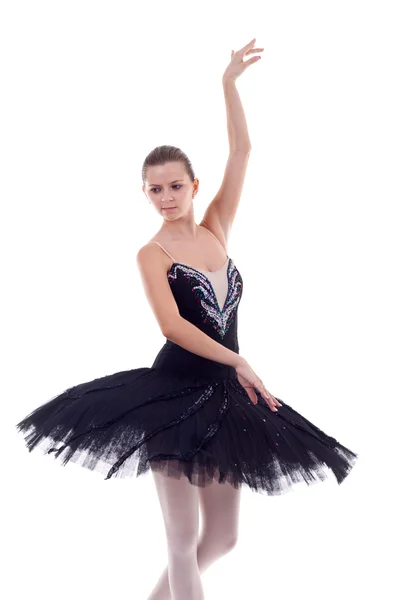 Молодая балерина позирует — стоковое фото