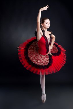 Picture of a ballerina clipart