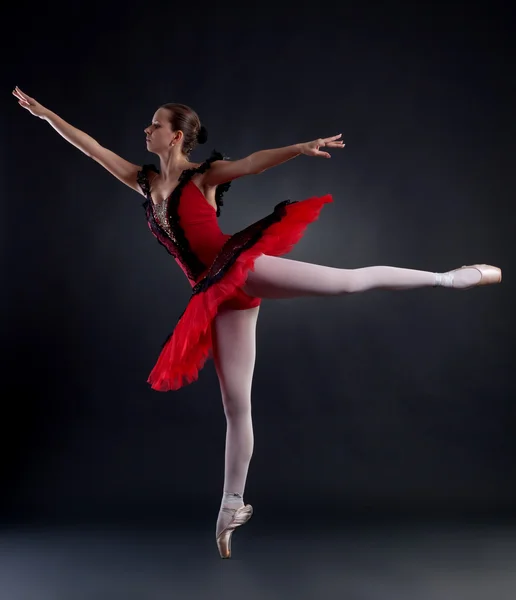 Poz balerin — Stok fotoğraf