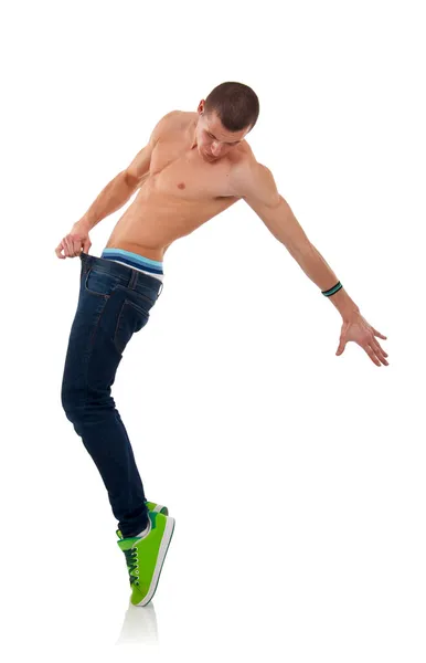 Tip teen danser — Stockfoto