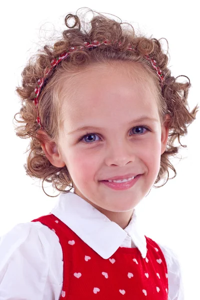 Portrét roztomilé holčičky — Stock fotografie