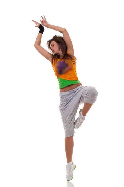 Moderno bailarino posando — Fotografia de Stock