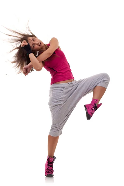 Headbanging dance move — Stock Photo, Image