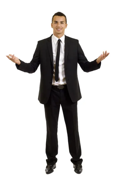 Business man with open arms — Stock Photo, Image