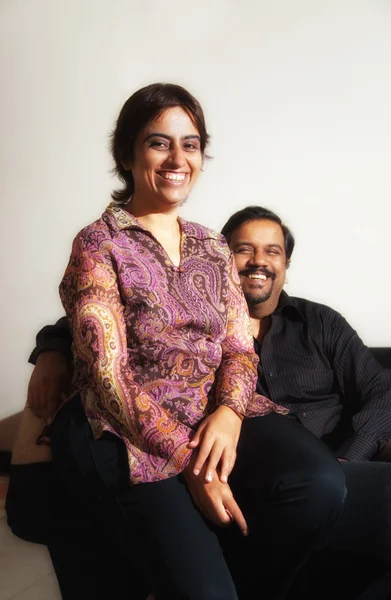 Indian couple — Stock Photo, Image