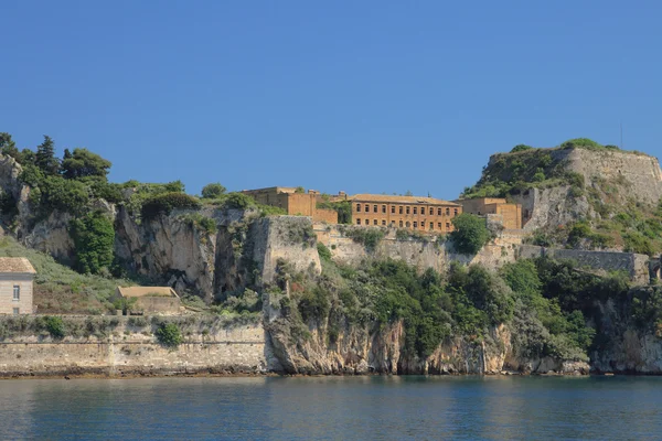 Antigua fortaleza en Corfú, Grecia —  Fotos de Stock