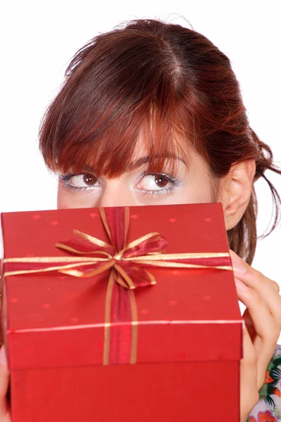 Portrait of a beautiful young woman — Stock Photo, Image