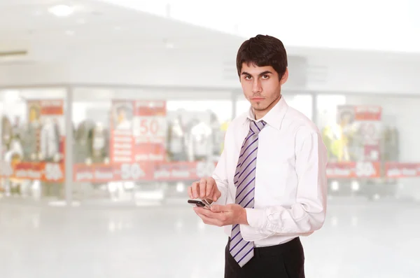 Portrait of a salesman — Stock Photo, Image