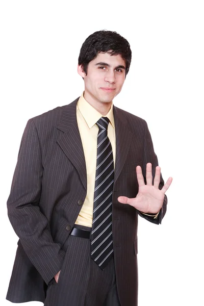 Portret człowieka sukcesu w biznesie — Zdjęcie stockowe