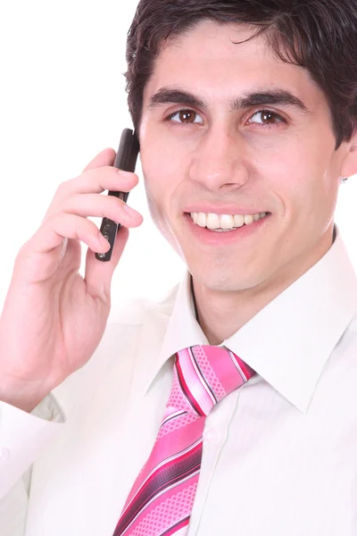 Hombre de negocios en el teléfono — Foto de Stock