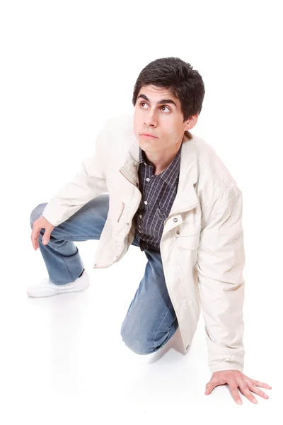 Young casual man portrait Royalty Free Stock Images