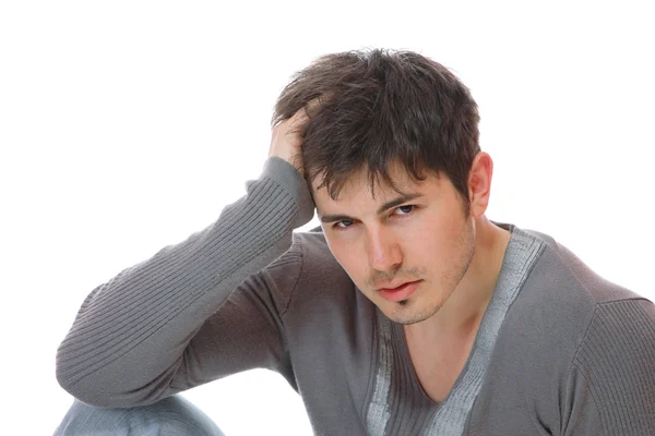 Young casual man portrait Royalty Free Stock Photos