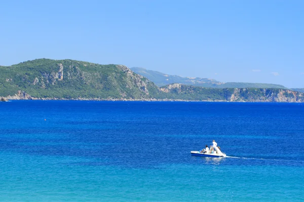 Nyáron, a strandon, Görögország — Stock Fotó