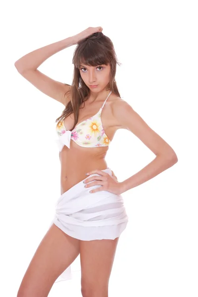 Gyönyörű bikini modell — Stock Fotó