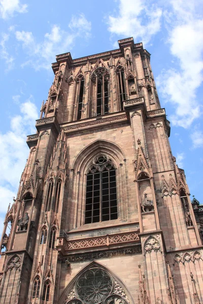 Kathedraal notre dame, Straatsburg Rechtenvrije Stockfoto's