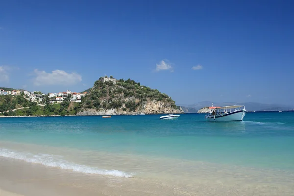 stock image Summer on the beach in Greece