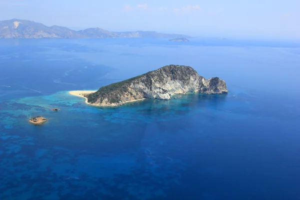 Přehled na ostrově zakynthos — Stock fotografie