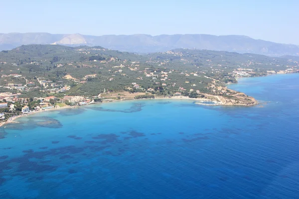 Przegląd na wyspie zakynthos — Zdjęcie stockowe