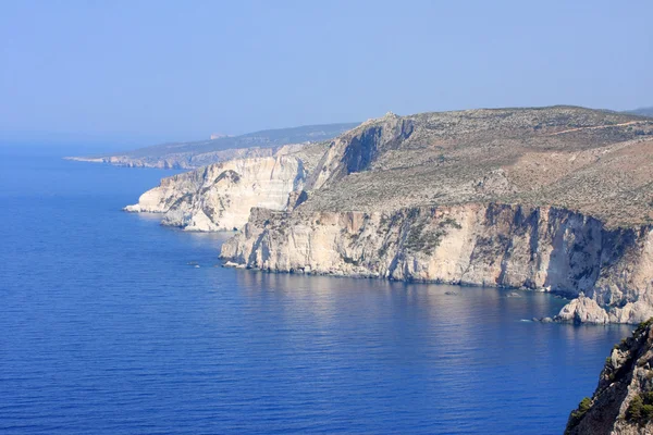 쟈 킨 토스, 그리스의 해안선 — 스톡 사진