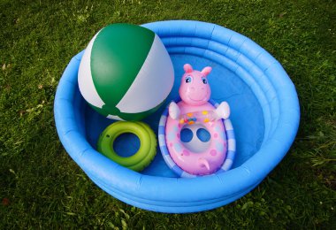 Water toys clipart