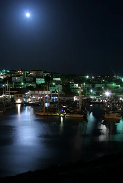 Trogir gecede — Stok fotoğraf