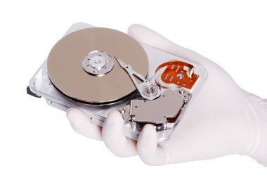 Computer hard disk clipart