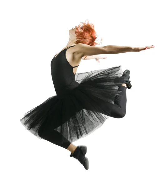 Leaping ballerina — Stock Photo, Image