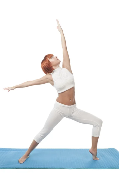 Yogatic asana — Stock fotografie
